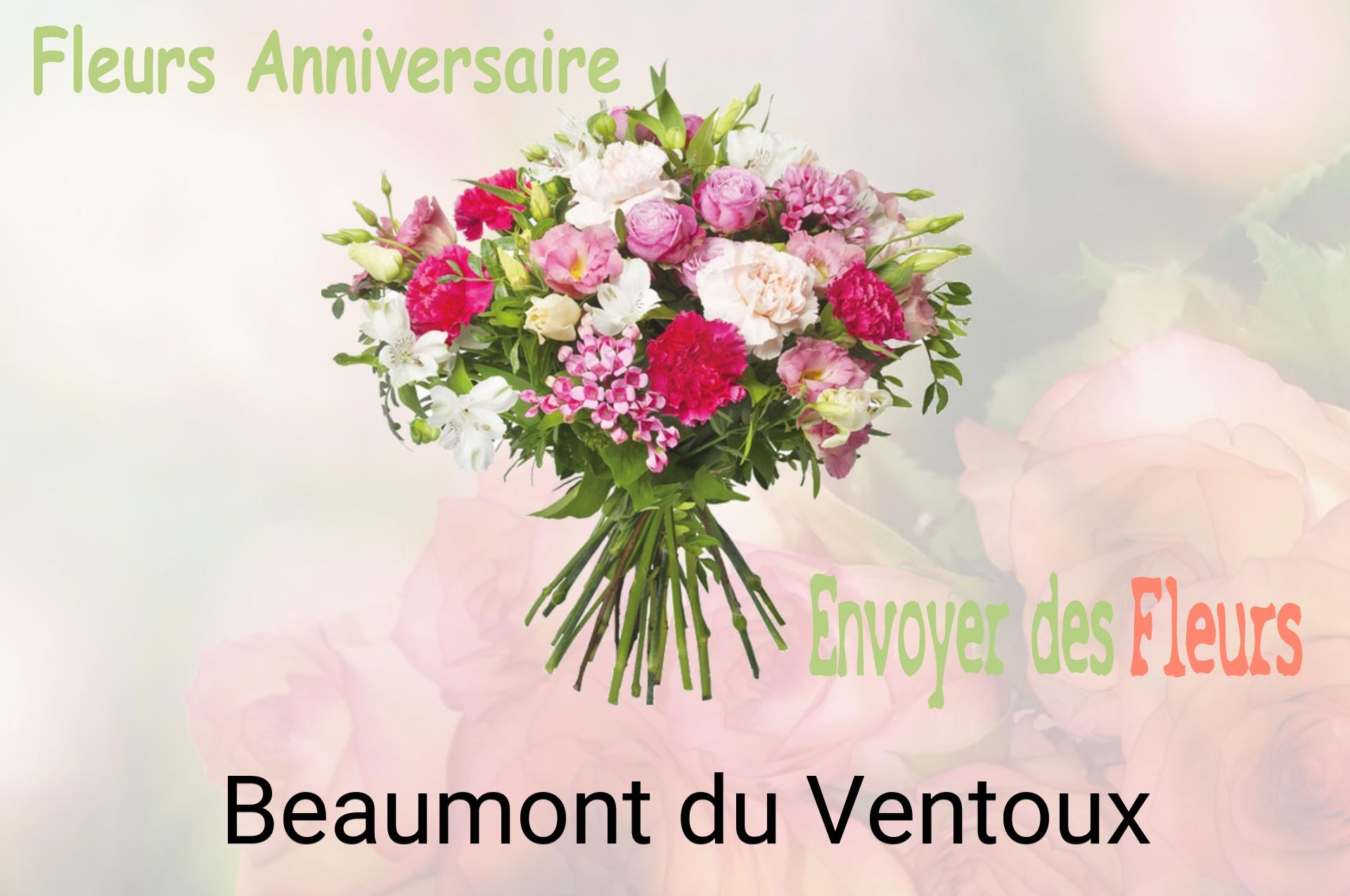Bouquet de fleurs d’anniversaire livré à Beaumont-du-Ventoux